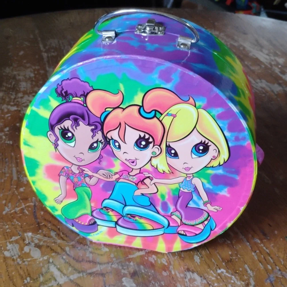 Vintage Lisa Frank Fab Friends Hard Case - Picture 3 of 12
